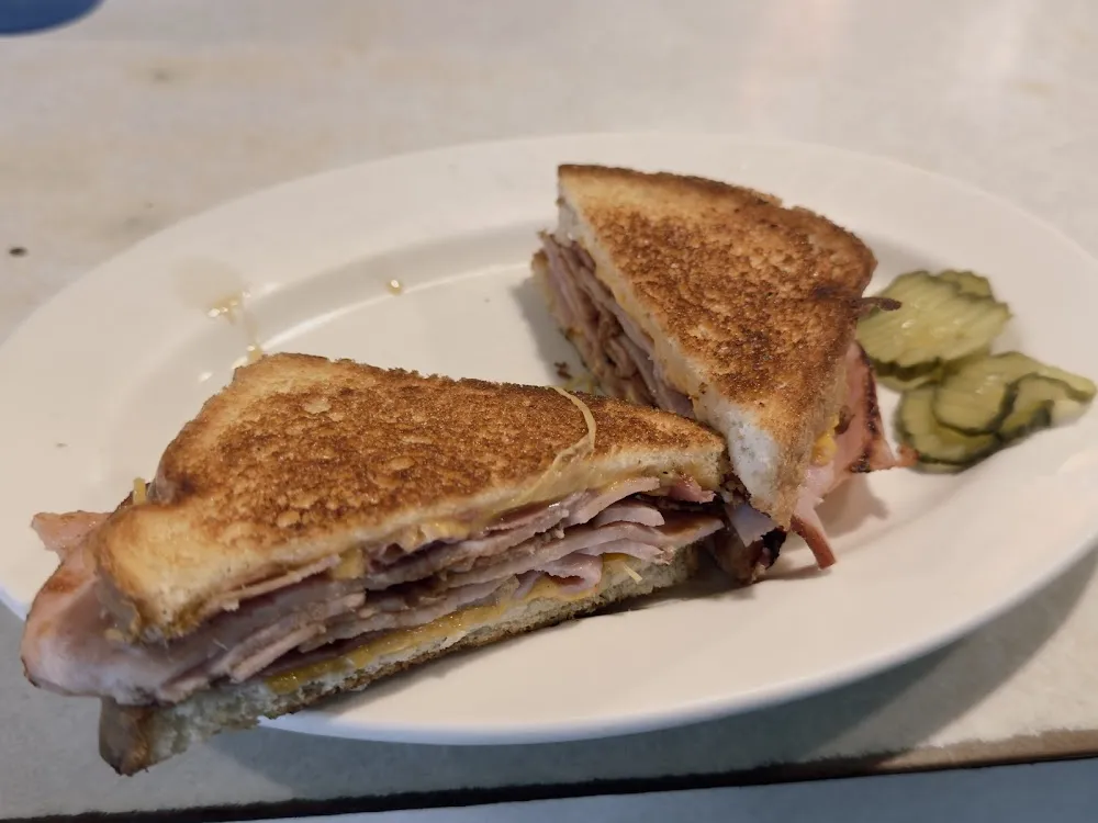 Grilled Ham and Cheese Sandwich
