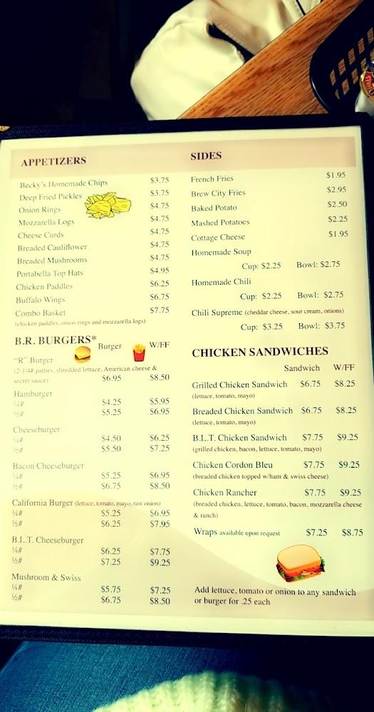 B R Diner LLC Menu image 4