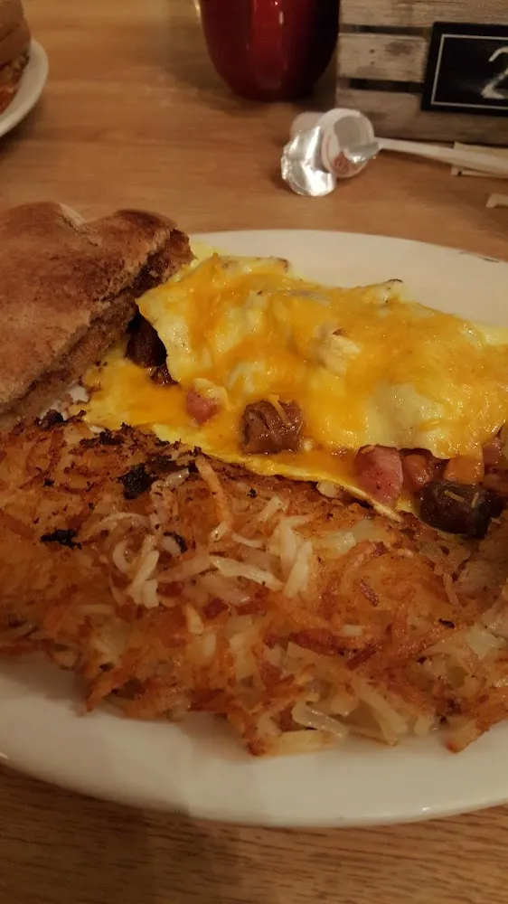 Omelette Hash Browns
